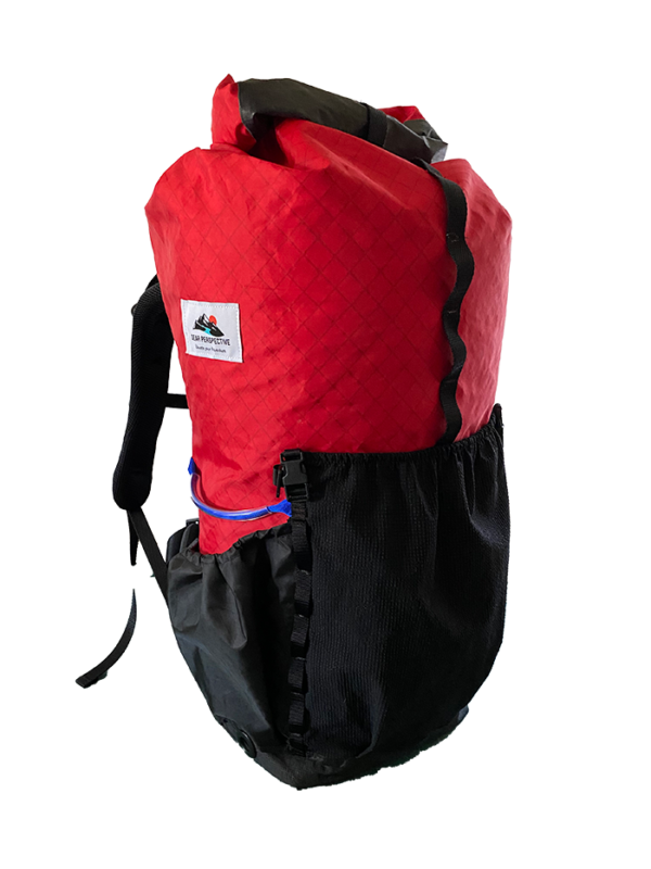 Limestone ultralight backpack in red - guide edition