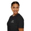 Elevate Your Adventure black unisex graphic tee