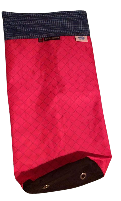 Ultralight ECOPAK wetsuit bag with drainage for pack attachment
