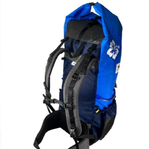 AJ 2 Limestone Ultralight Backpack 55L frameless multi-sport hauler in ECOPAK