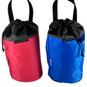 Small Ultralight Rope Bag Blue and Pink Small Ultralight ECOPAK Rope Bag for canyoneering