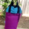 1E Fuchsia ECOPAK tm Ultralight Rope Bag for Canyoneering V2