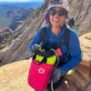 1E Jasmine 5 ECOPAK tm Ultralight Rope Bag for Canyoneering V2
