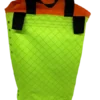 1E Lemon Lime ECOPAK tm Ultralight Rope Bag for Canyoneering V2