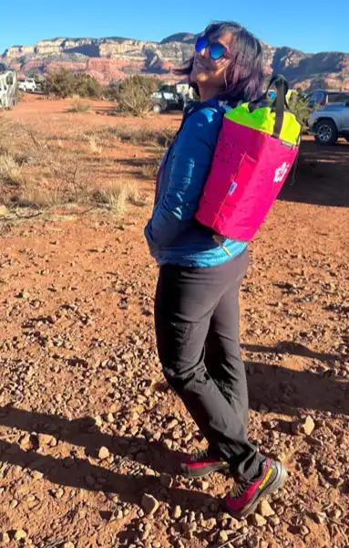 1E jasmine 4 ECOPAK tm Ultralight Rope Bag for Canyoneering V2