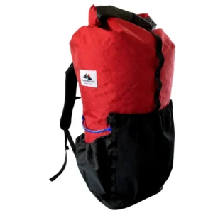 Pack, red s Granite Ultralight Backpack 55L frameless hauler in ECOPAK