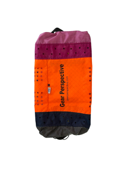 v3 2e double end rope bag ECOPAK double end canyoneering rope bag v.3 in high-visibility color