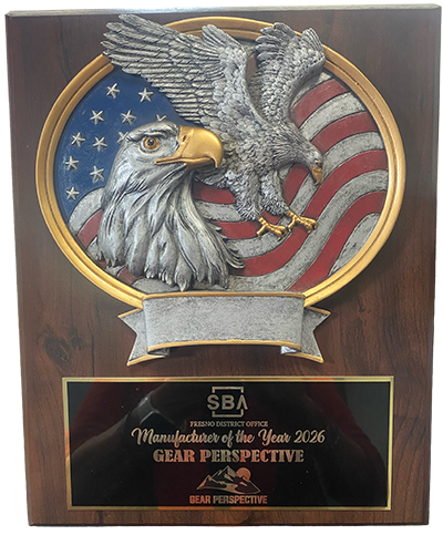 SBA Manufacturer of the Year 2026 award, Gear Perspective