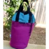 1E Fuchsia ECOPAK tm Ultralight Rope Bag for Canyoneering V2