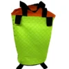 1E Lemon Lime ECOPAK tm Ultralight Rope Bag for Canyoneering V2