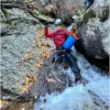1E blue action water ECOPAK tm Ultralight Rope Bag for Canyoneering V2
