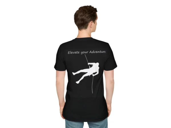 38192-103.jpg Elevate Your Adventure black unisex graphic tee