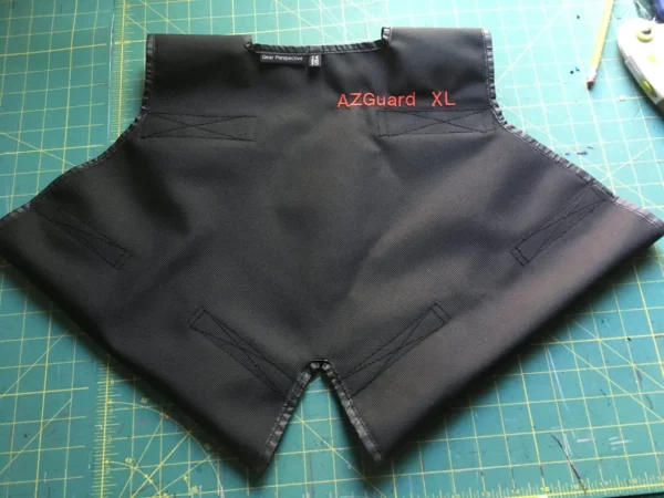 AZGuard XL AZ Guard harness protector in ballistic cloth with UHMWPE edge binding